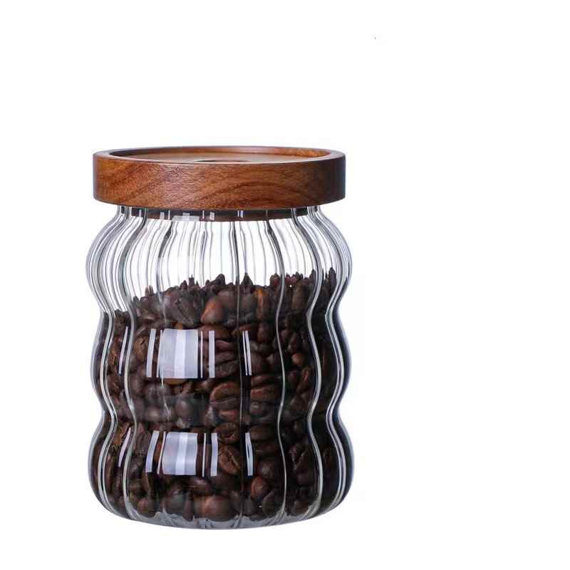 Glass Jar Fringe 550ml
