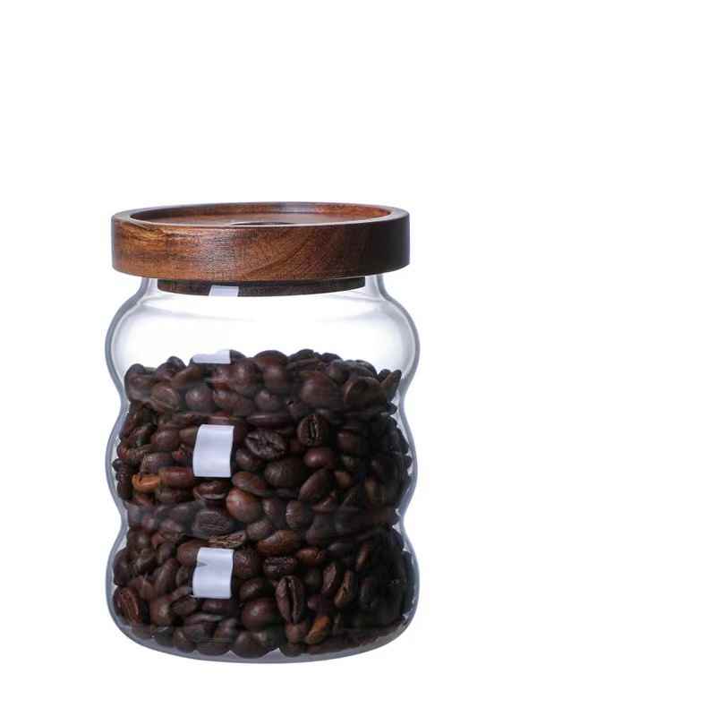 Glass Jar Flat 550ml